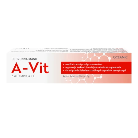 Oceanic A-Vit, pommade protectrice aux vitamines A+E, 25 g