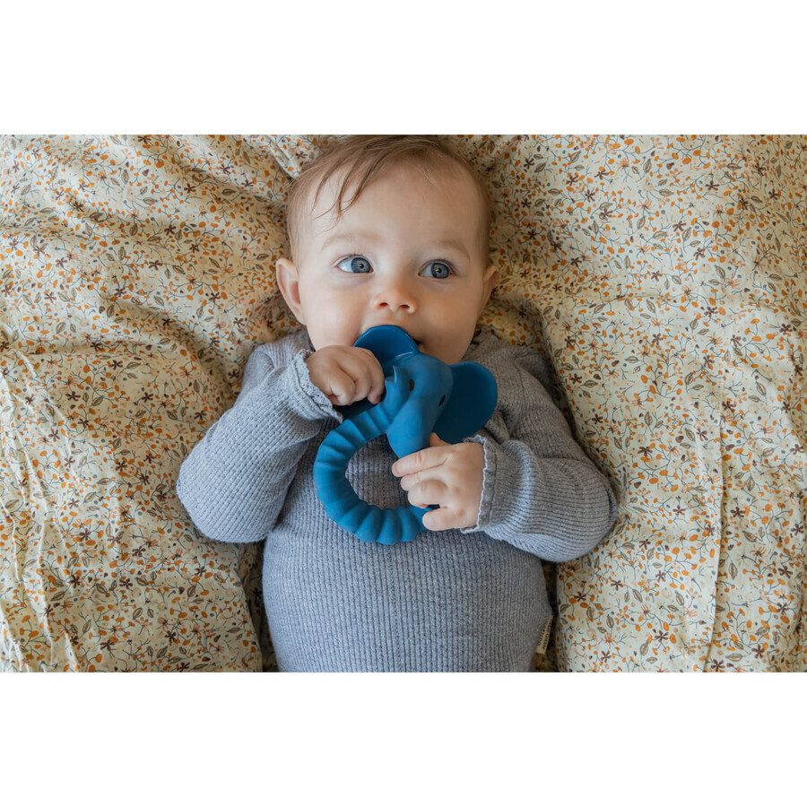 Natruba, natural rubber teether, elephant, from birth, 1 piece