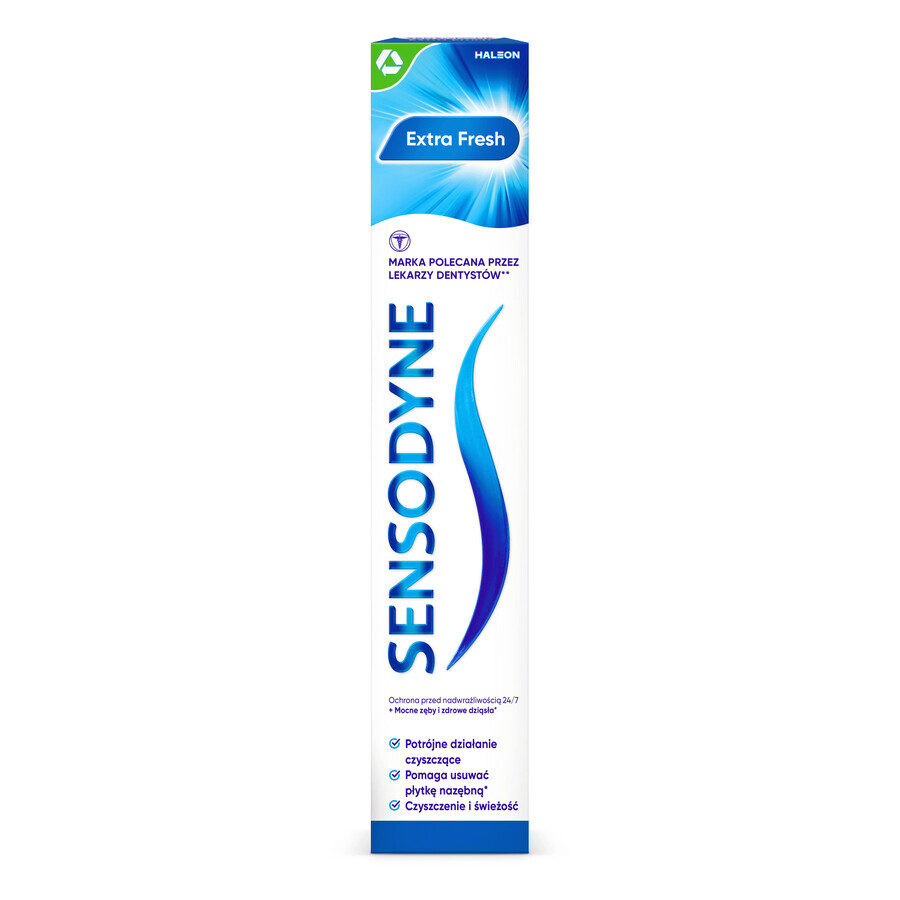 Sensodyne, Extra Fresh toothpaste, 75 ml