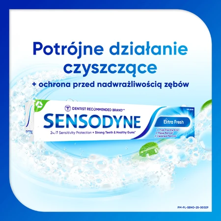 Sensodyne, Pasta dentífrica Extra Fresh, 75 ml