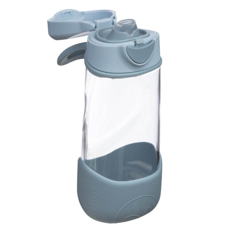 B.Box, water bottle with mouthpiece, tritan, children's bottle, Chill Out, ages 3 and up, 450 ml