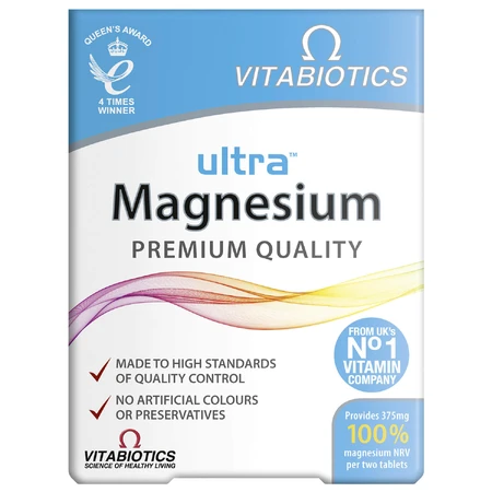 Vitabiotics Ultra Magnesium 375 mg, 60 tabletten