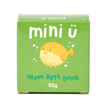 Mini U, glitzernde Badekugel mit Überraschung, 50 g