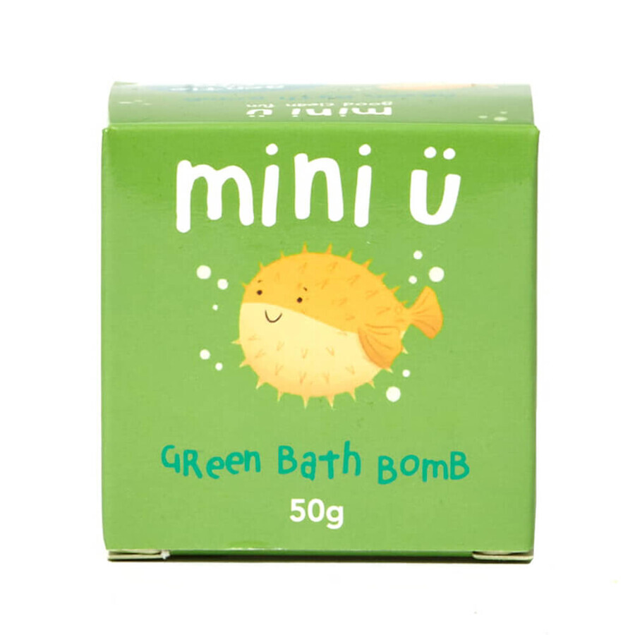 Mini U, sparkling bath ball with surprise, 50 g