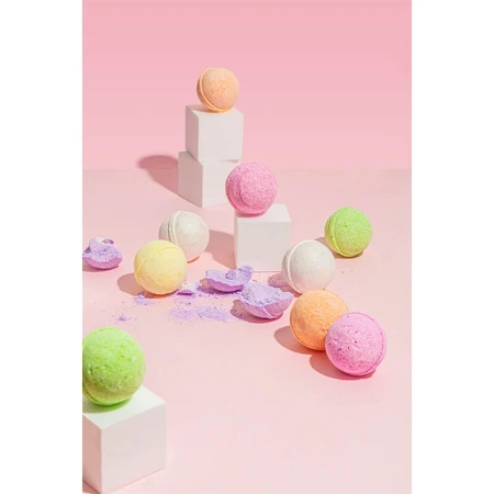 Mini U, glitzernde Badekugel mit Überraschung, 50 g