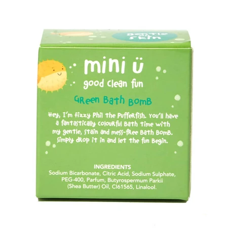 Mini U, glitzernde Badekugel mit Überraschung, 50 g