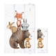 Ceba Baby, matelas à langer pliable, Forest Friends, 50 x 80 cm