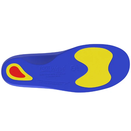 FootWave Kids Supi, semelles orthopédiques, valgité fonctionnelle des pieds et des genoux, pieds plats, XSmall, 35-38, 1 paire