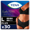 Tena Lady Pants Noir, absorbent panties, size L, 95-130 cm, Plus, 30 pieces
