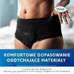 Tena Lady Pants Noir, absorbent panties, size L, 95-130 cm, Plus, 30 pieces Tena Lady Pants Noir, absorbent panties, size L, 95-130 cm, Plus, 30 pieces