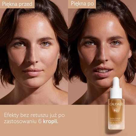 Caudalie Self-Tan Sun Drops, self-tanning bronzing drops, 15 ml