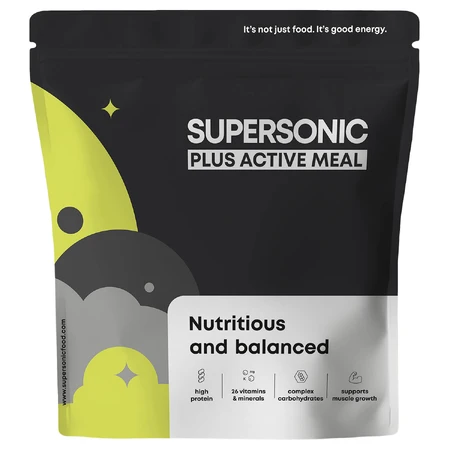 Supersonic Complete Meal Plus Active Meal, goût lait crémeux, 1000 g