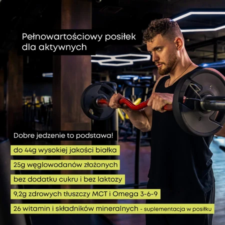 Supersonic Complete Meal Plus Active Meal, goût lait crémeux, 1000 g