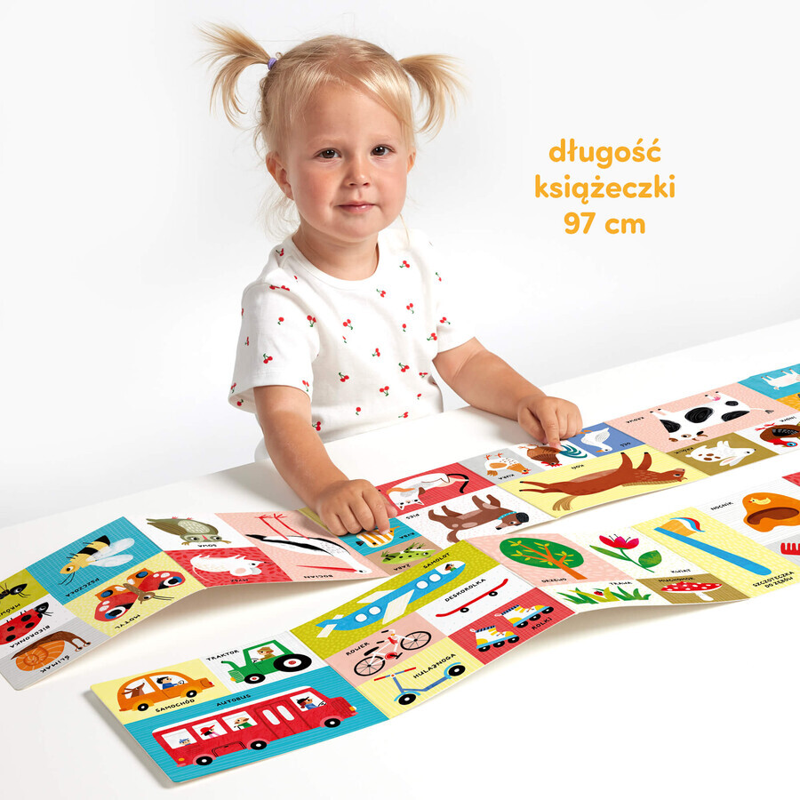 CzuCzu cuaderno 100 primeras palabras, 2 libros ilustrados para niños, a partir de 12 meses