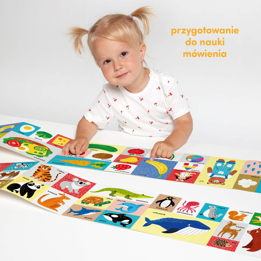 CzuCzu cuaderno 100 primeras palabras, 2 libros ilustrados para niños, a partir de 12 meses