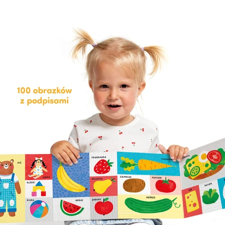 CzuCzu Library 100 first words, 2 picture books for children, 12 months and older