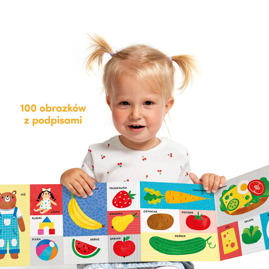 CzuCzu cuaderno 100 primeras palabras, 2 libros ilustrados para niños, a partir de 12 meses