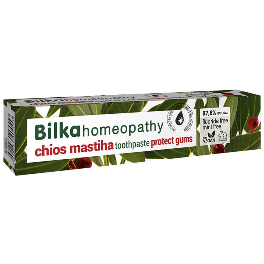 Bilka Homeopathic toothpaste with Mastiha tree water, 75 ml