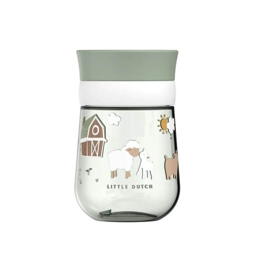 Mok 360° voor kinderen, Little Farm, 300 ml, Little Dutch