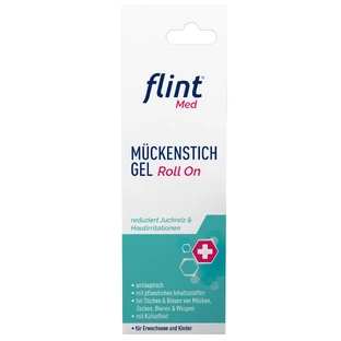 Roll-on Gel apaisant après piqûres d'insectes, +3 ans, 10 ml, Flint Med