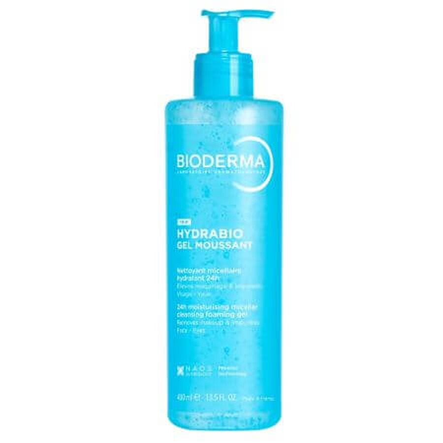 Gel moussant Hydrabio, 400 ml, Bioderma