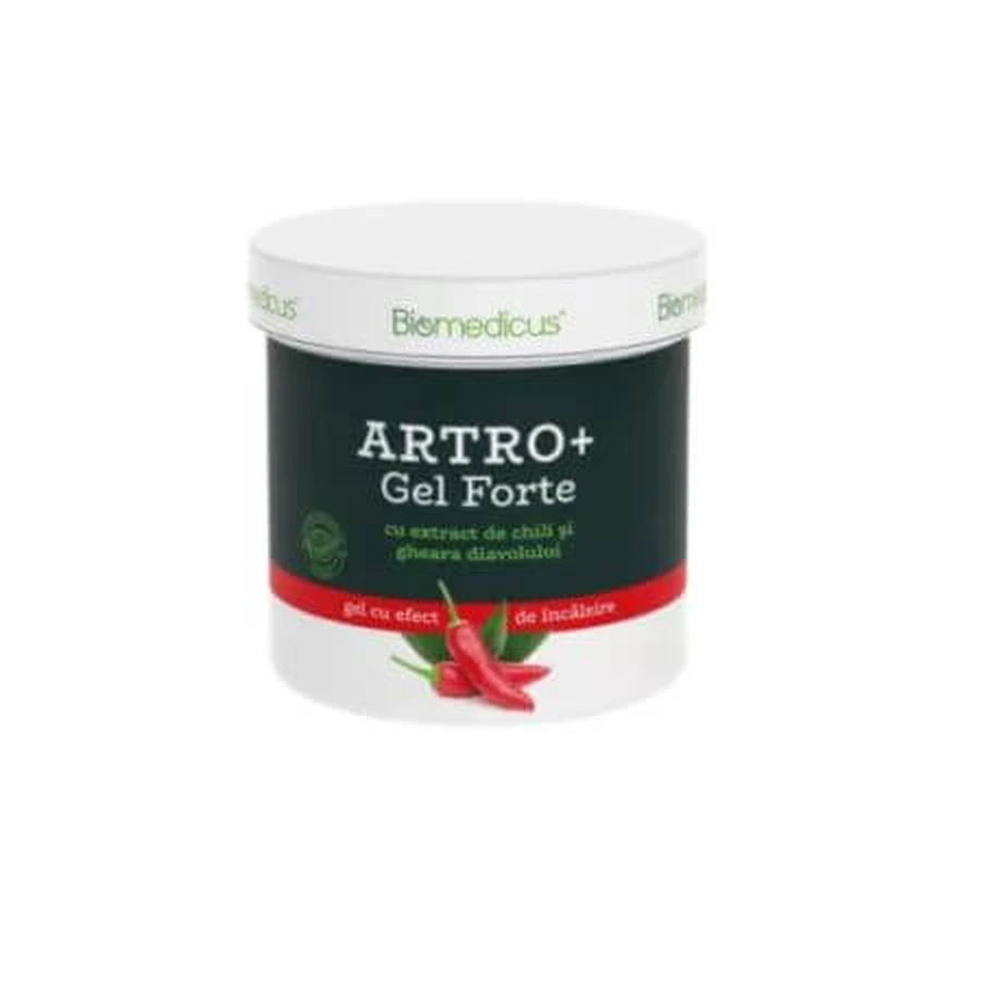 Atroplus strong gel with chili and devil's claw, 250 ml, Biomedicus