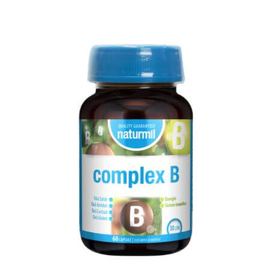 Complexe B, 60 gélules, Naturmil