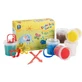 Niet-giftige Speeldeegset Kinder, Basic Plus, 6 kleuren, Feuchtmann