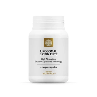 Liposomal Biotin Elite, 45 cápsulas, Novo Biomedics