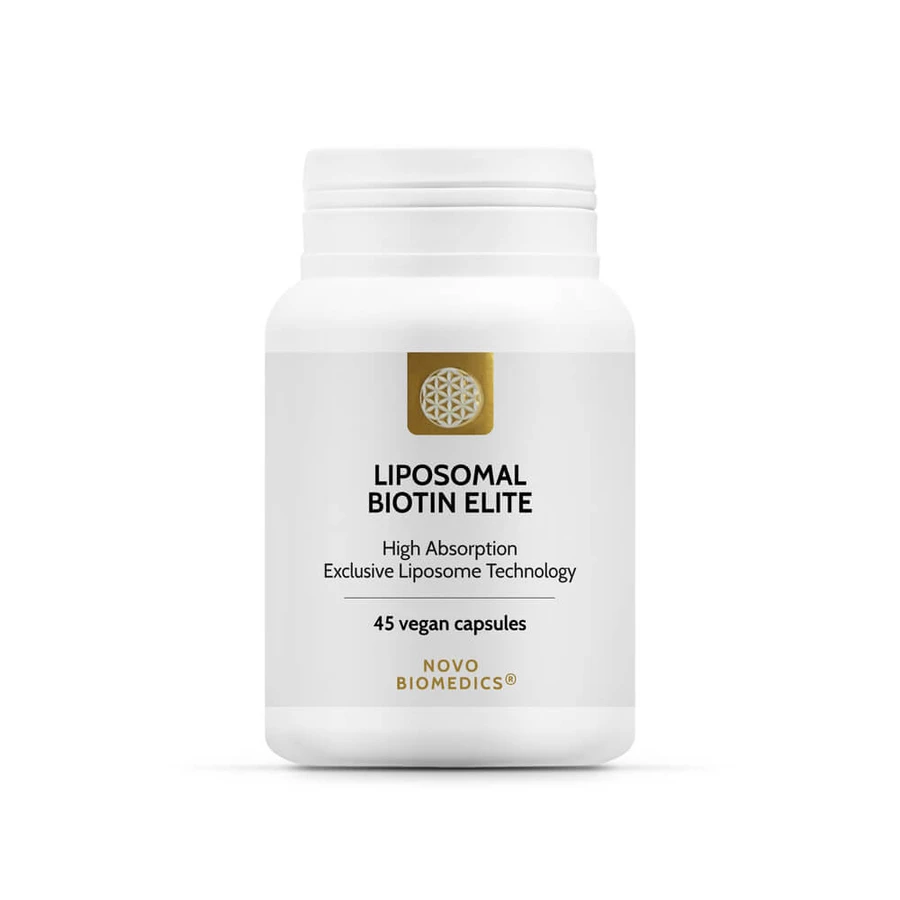 Liposomal Biotin Elite, 45 cápsulas, Novo Biomedics