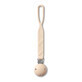 Silicone pacifier holder, Beige, 1 piece, BabyOno