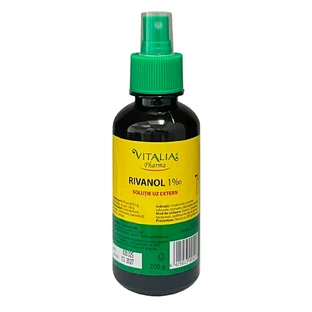 Rivanol 1‰ with spray, 200 g, Vitalia