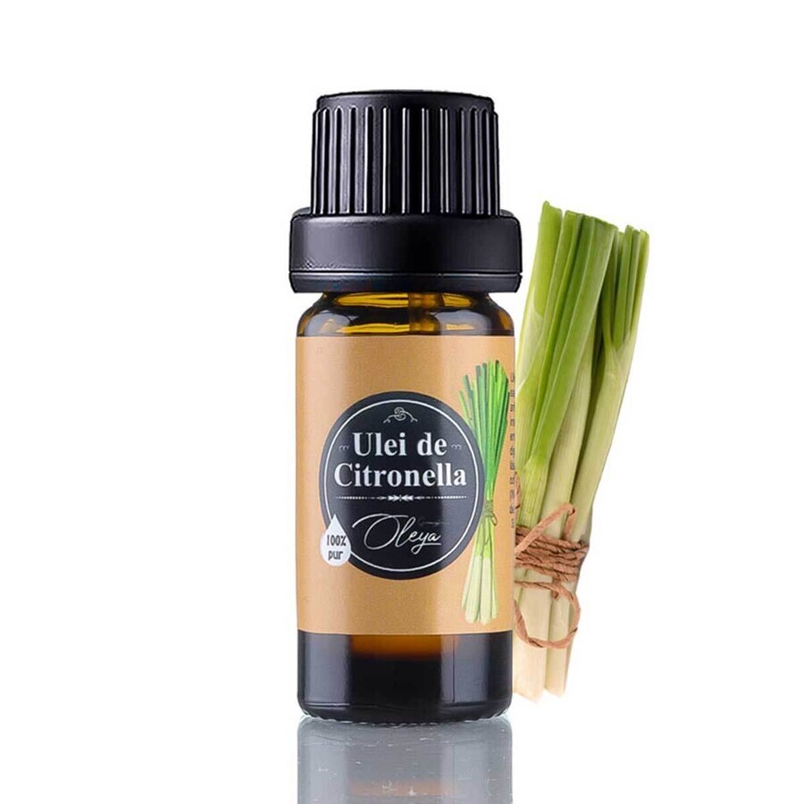 Etherische olie, Citronella, 10 ml, Oleya