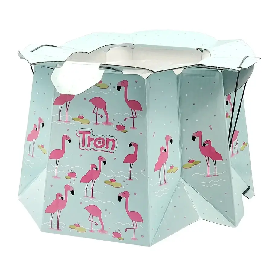 Disposable potty, 1 - 6 years, Flamingo, Tron