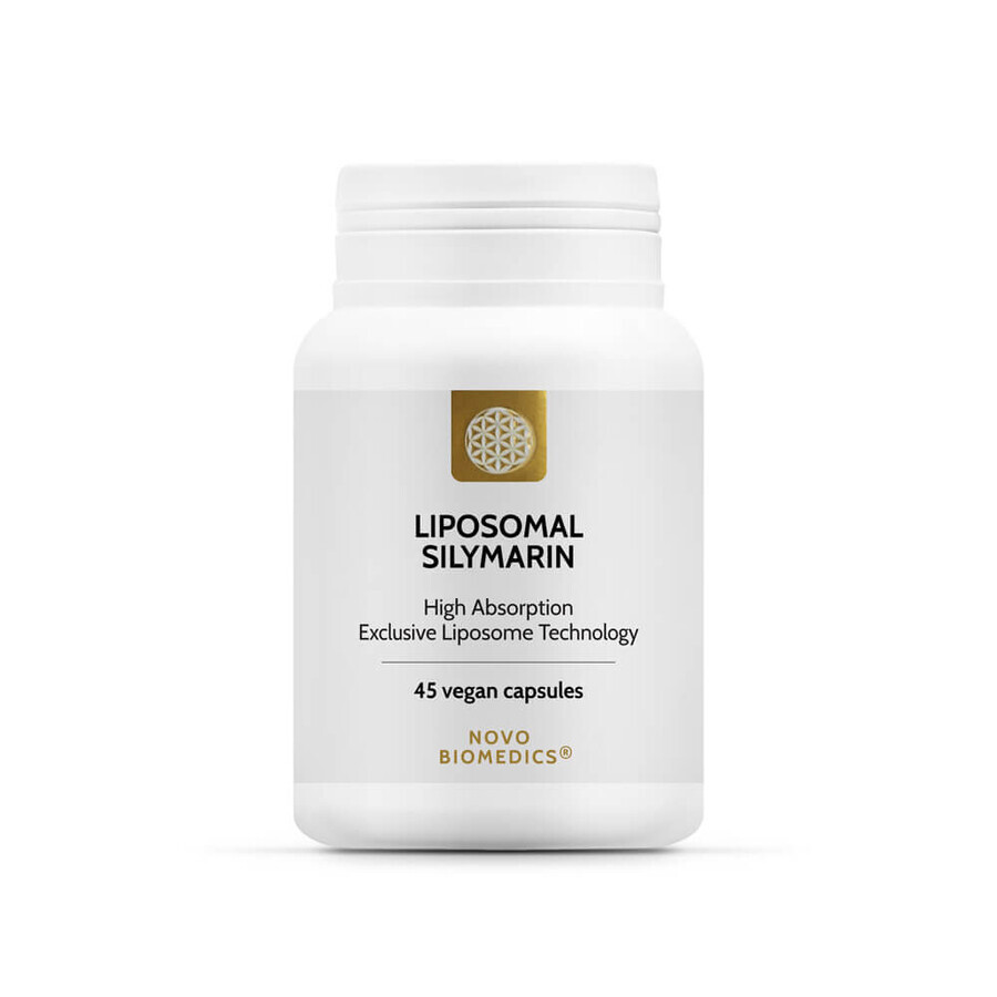 Liposomale silymarine, 45 capsules, Novo Biomedics