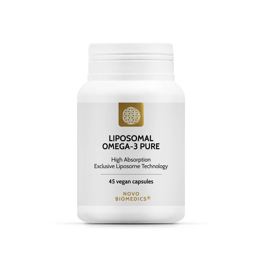 Liposomale Omega 3 Puur, 45 capsules, Novo Biomedics