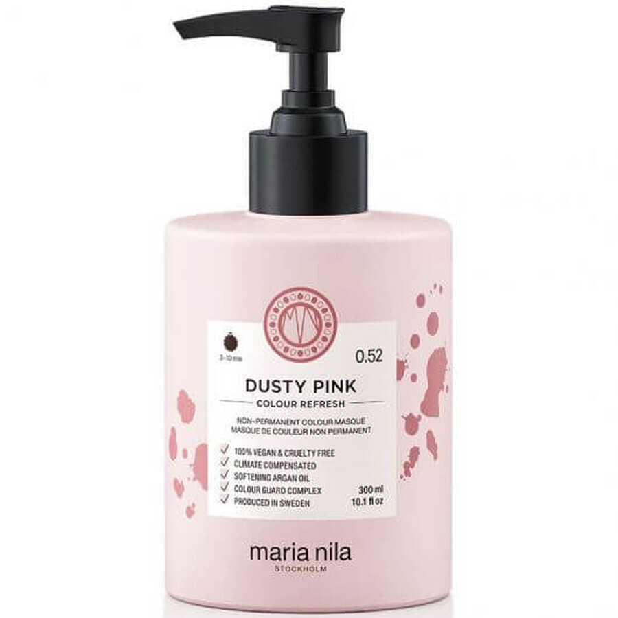 Maschera colorante per capelli Colour Refresh, Dusty Pink 0.52, 300 ml, Maria Nila
