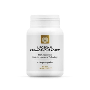 Ashwagandha Liposomal Adapt +, 45 cápsulas, Novo Biomedics
