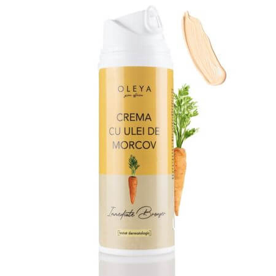 Bruiningscrème met wortelolie, 130 g, Oleya