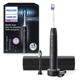 Elektrische Zahnbürste Serie 6500 + Sonicare Zahnbürste, Schwarz, HX7411/01, Philips