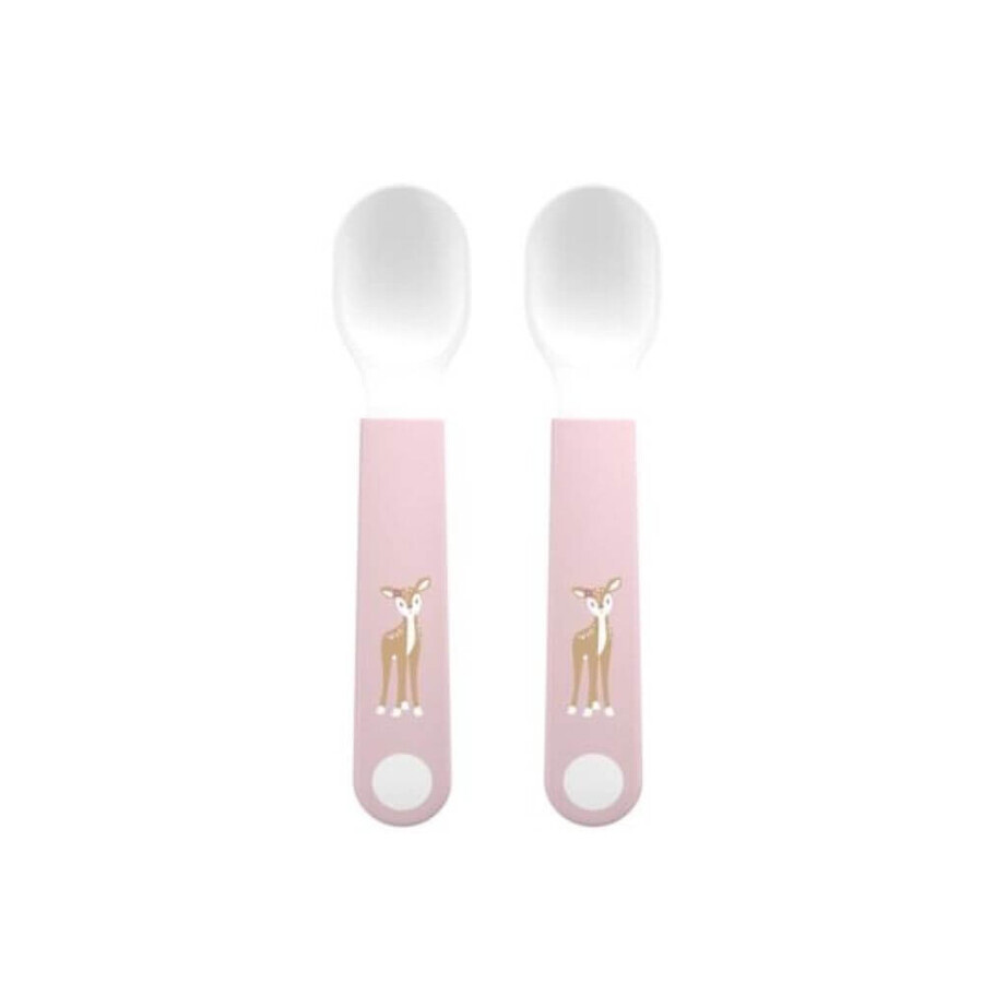 Set lingurite pentru copii, Fairy Garden, 2 buc, Little Dutch