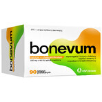 Bonevum 600 mg + 400 U.I., 90 comprimidos recubiertos con película Bonevum 600 mg + 400 U.I., 90 comprimidos recubiertos con película