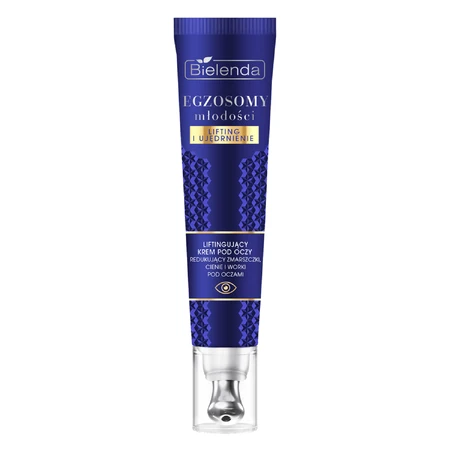 Bielenda Exosomas de Juventud, crema lifting contorno de ojos, reduce arrugas, ojeras y bolsas, 15 ml
