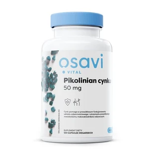 Osavi Vital Zink Picolinaat 50 mg, 120 plantaardige capsules