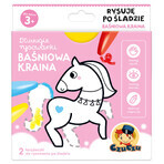 CzuCzu Dłuuugie rysowanki Rysuję po śladzieowa Kraina, 2 books for children, from 3 years old CzuCzu Dłuuugie rysowanki Rysuję po śladzieowa Kraina, 2 books for children, from 3 years old