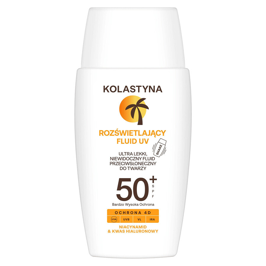 Kolastyna, verhelderende UV-vloeistof, SPF 50+, 50 ml