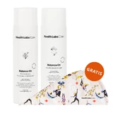Health Labs Balance On kit, prebiotic moisturizing trichocampoo, 250 ml + hair shaft conditioning conditioner, 200 ml + hair turban for free