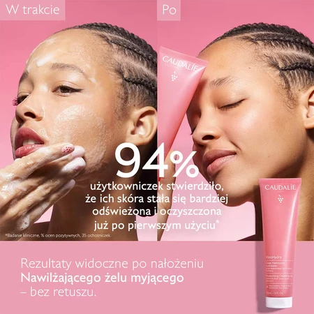Caudalie VinoHydra, hydraterende reinigingsgel, 150 ml