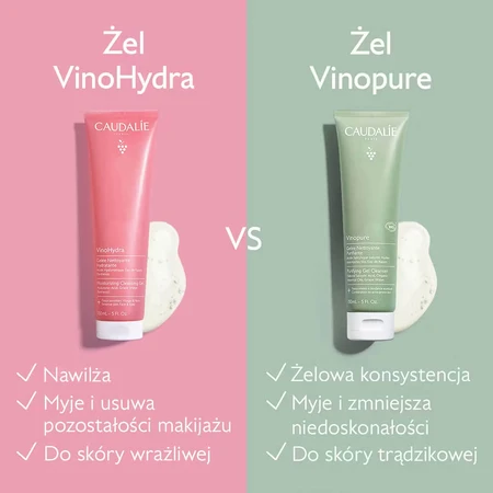 Caudalie VinoHydra, hydraterende reinigingsgel, 150 ml