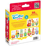 CzuCzu Números, puzzles para niños, a partir de 3 años, 20 elementos CzuCzu Números, puzzles para niños, a partir de 3 años, 20 elementos